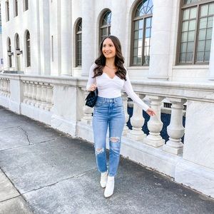 Express high rise jeans size 0 short